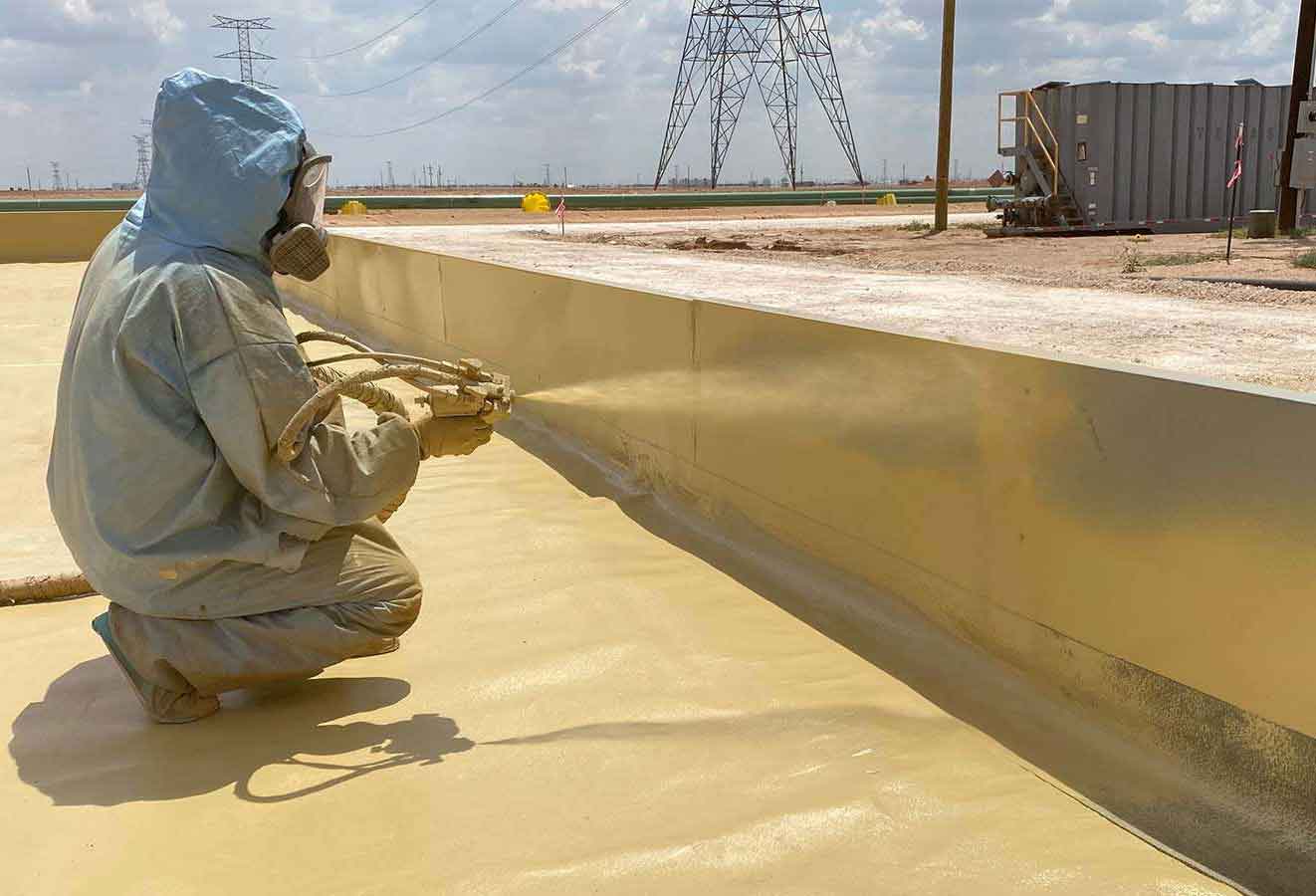 All Season Foam coating operation